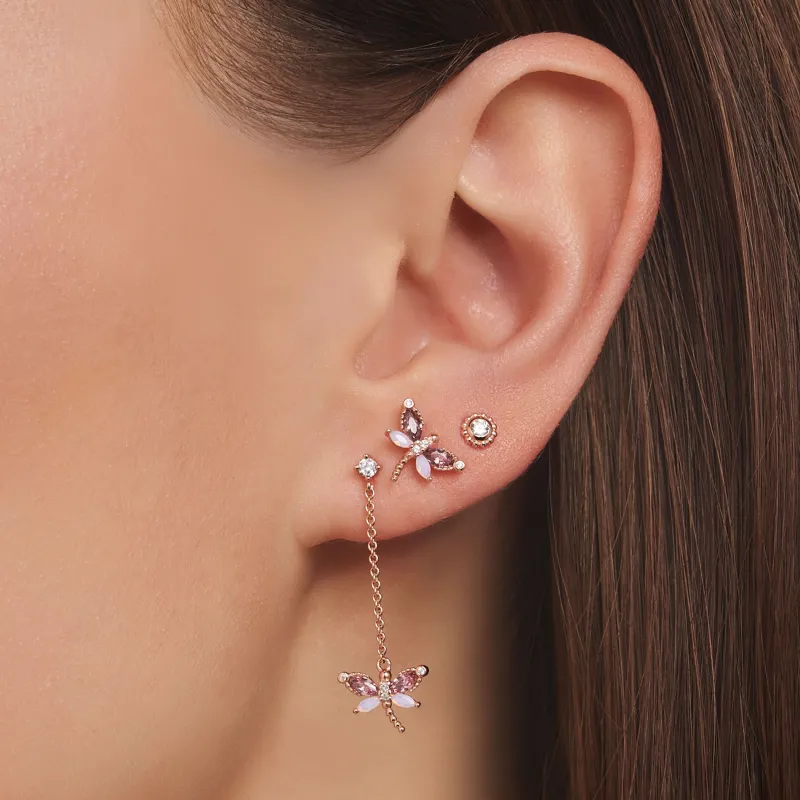 Individuellt Örhängen Slända Med Stenar Rosé – H2187-321-7>Thomas Sabo Discount
