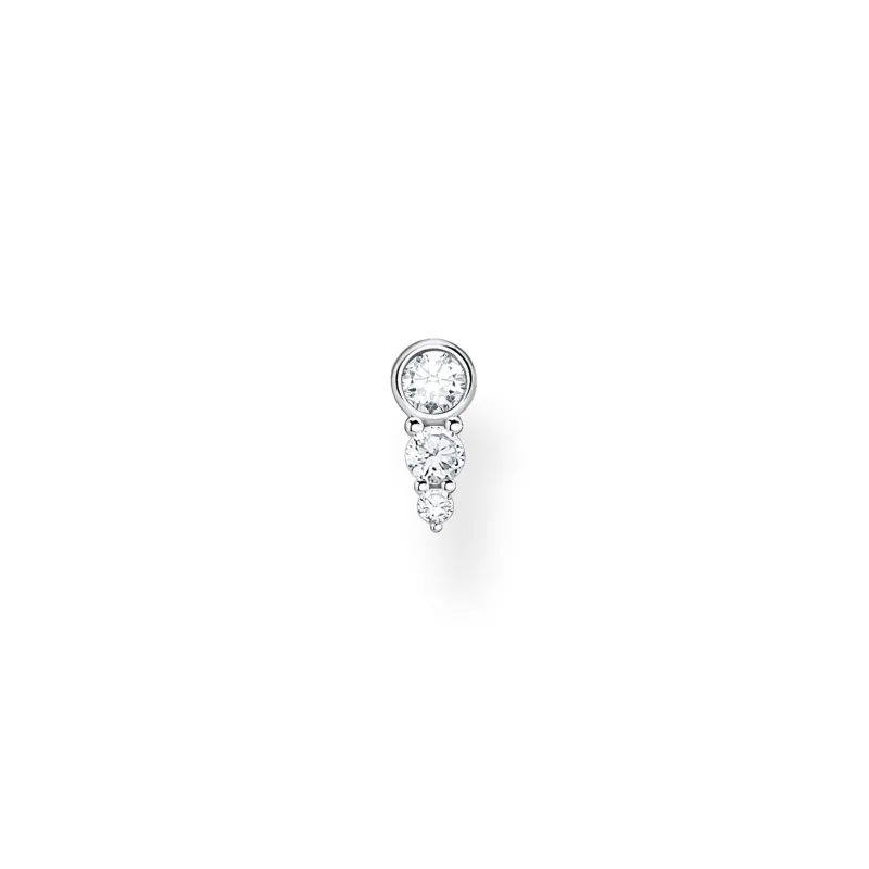 Individuellt Stiftörhängen Vita Stenar Silver – H2143-051-14 (MEGA KAMPANJ)>Thomas Sabo Sale