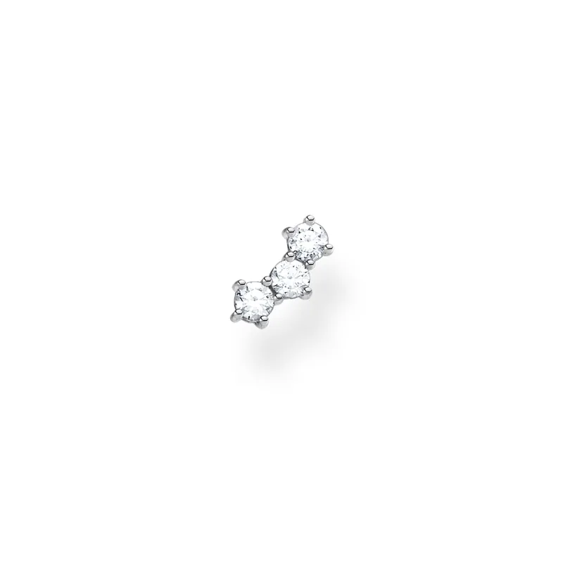 Individuellt Stiftörhängen Vita Stenar Silver – H2132-051-14>Thomas Sabo Clearance