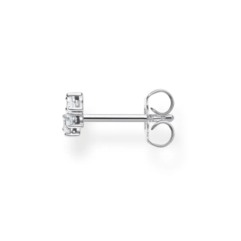 Individuellt Stiftörhängen Vita Stenar Silver – H2132-051-14>Thomas Sabo Clearance