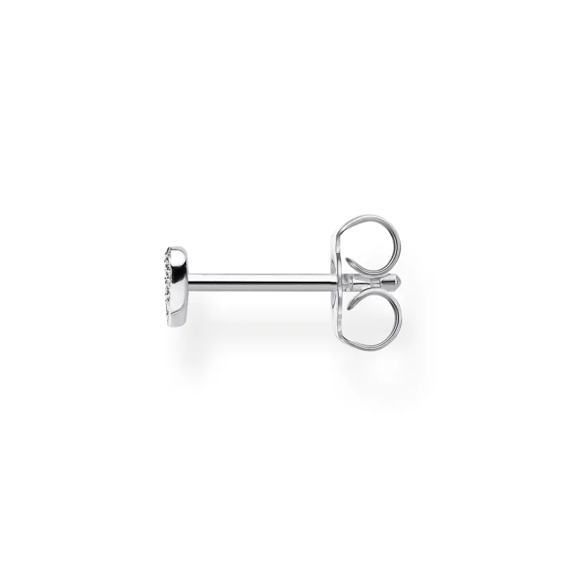 Individuellt Stiftörhängen Hjärta Med Pavé Silver- H2145-051-14>Thomas Sabo Hot