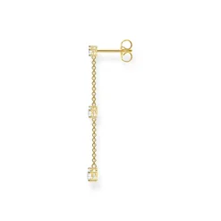 Individuellt Örhängen Vita Stenar Guld – H2150-414-14>Thomas Sabo Online