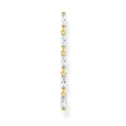 Individuellt Örhängen Vit Stenar Guld – H2184-414-14 (MEGA KAMPANJ)>Thomas Sabo