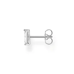 Individuellt Stiftörhängen Baguette Vit Sten Silver – H2185-051-14 (MEGA KAMPANJ)><noscript><img width=