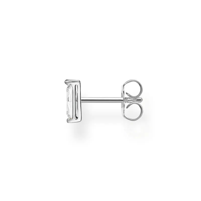Individuellt Stiftörhängen Baguette Vit Sten Silver – H2185-051-14 (MEGA KAMPANJ)>Thomas Sabo