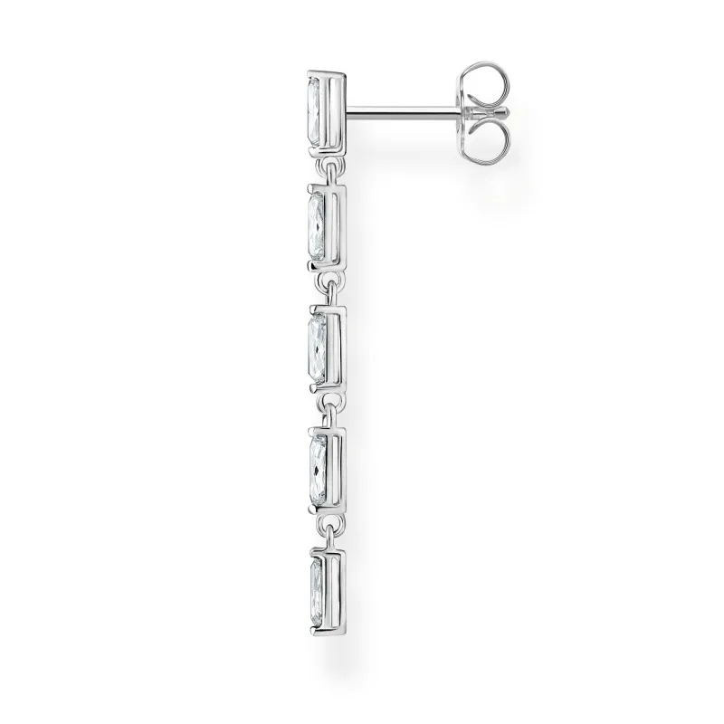 Individuellt Örhängen Vit Stenar Silver – H2184-051-14 (MEGA KAMPANJ)>Thomas Sabo Clearance