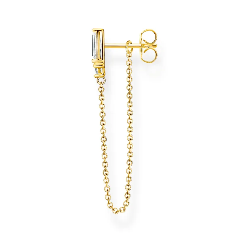Individuellt Örhängen Vit Sten Guld – H2183-414-14>Thomas Sabo Best