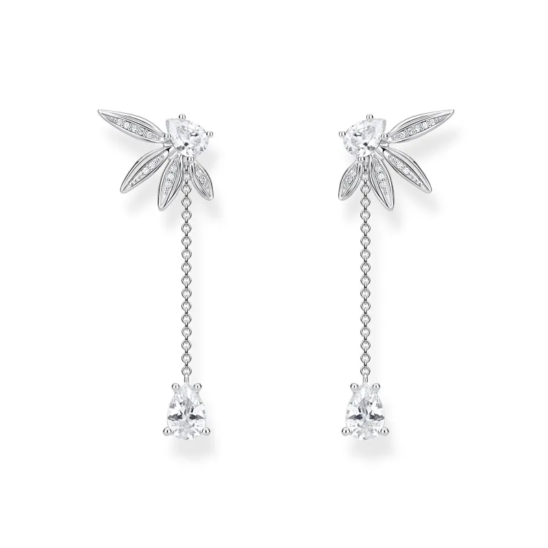 Örhängen Blad Och Kedje Stora Silver – H2105-051-14>Thomas Sabo Discount
