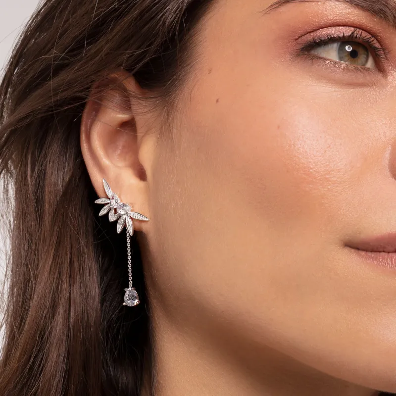 Örhängen Blad Och Kedje Stora Silver – H2105-051-14>Thomas Sabo Discount