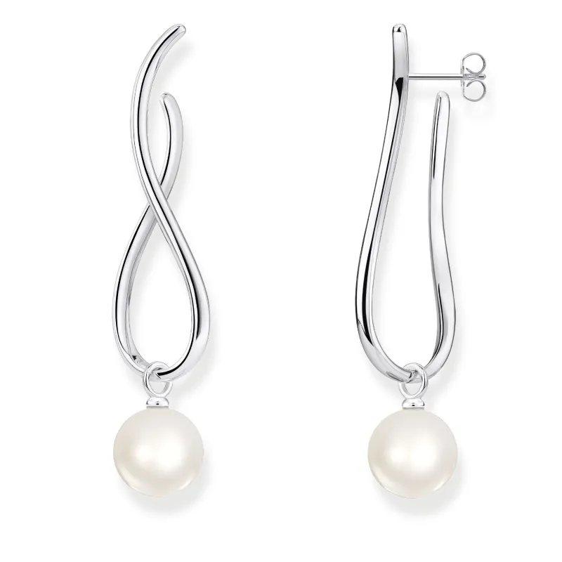 Örhängen Heritage med Pärla Silver – H2099-028-21>Thomas Sabo Hot