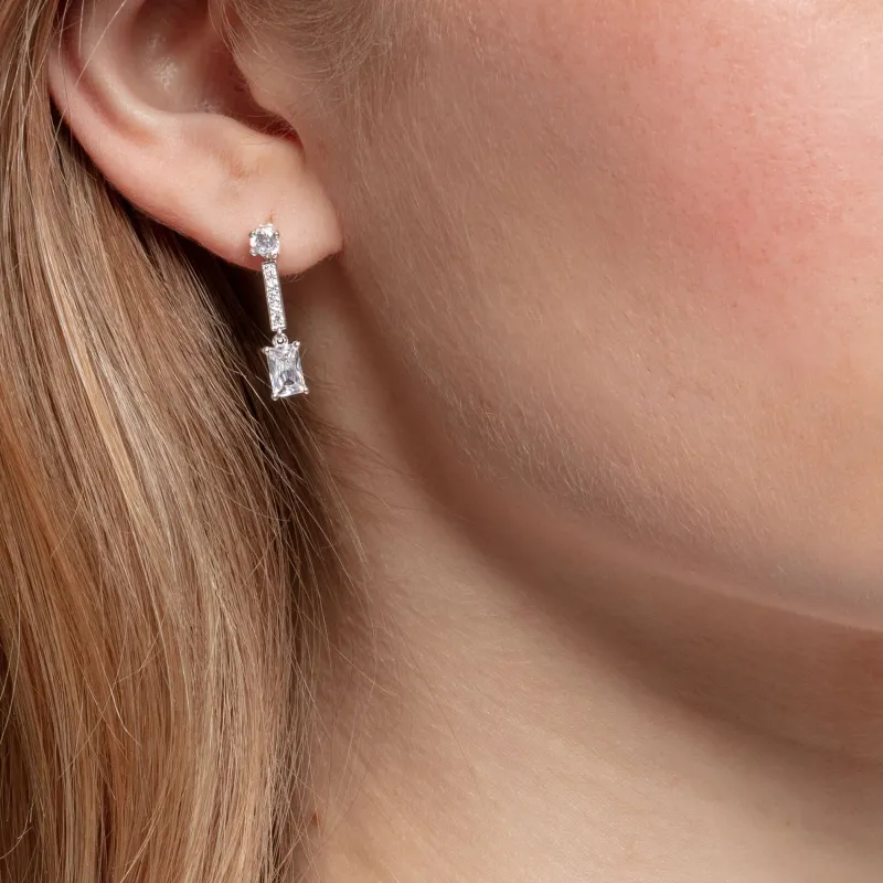 Örhängen Kantiga Stenar Vita – H2091-051-14 (MEGA KAMPANJ)>Thomas Sabo Sale