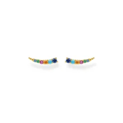 Örhängen Öronklättrare Stenar I Färg Guld – H2158-488-7>Thomas Sabo
