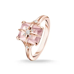 Ring Rosa Sten Med Stjärna – TR2288-417-9>Thomas Sabo New