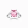 Ring Silver/Rosa TR2362-051-9-54 (Mega Kampanj)>Thomas Sabo Online