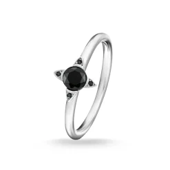 Ring Svarta Stenar Silver – TR2268-643-11>Thomas Sabo Hot