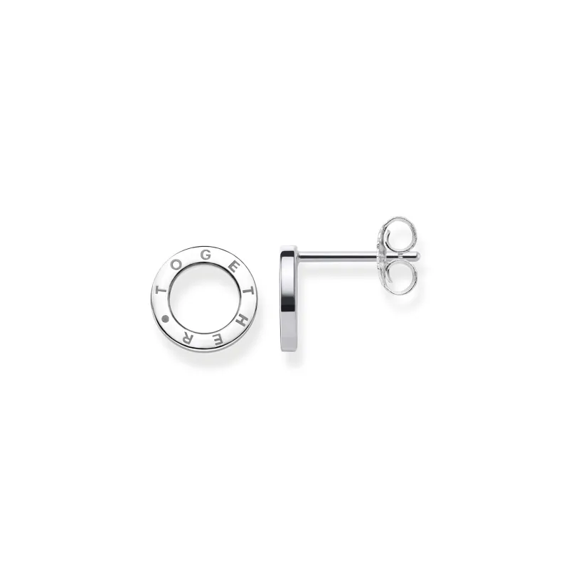 Stiftörhängen Cirklar TOGETHER Silver- H1946-001-12>Thomas Sabo Hot