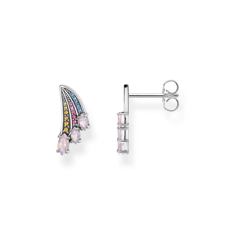 Stiftörhängen Färggrann Kolibri, Vingar Silver – H2101-348-7>Thomas Sabo Clearance