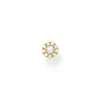 Stiftörhängen Individuellt Vita Stenar Guld – H2141-414-14>Thomas Sabo Hot
