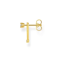 Stiftörhängen Individuellt Vita Stenar Guld – H2152-414-14 (MEGA KAMPANJ)>Thomas Sabo Sale