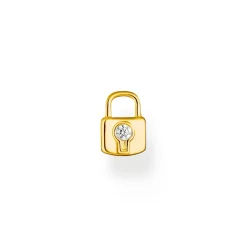 Stiftörhängen individuellt hänglås guld – H2219-414-14 (MEGA KAMPANJ)>Thomas Sabo Discount