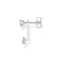 Stiftörhängen Individuellt Vita Stenar Silver – H2153-051-14>Thomas Sabo