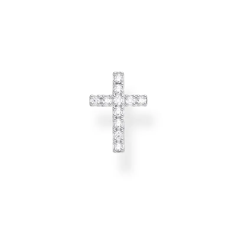 Stiftörhängen Individuellt Kors Silver – H2131-051-14>Thomas Sabo Sale