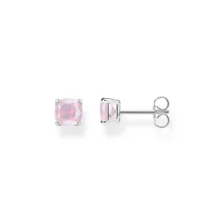 Stiftörhängen Opalfärgad Sten Rosa Skimrande Silver – H2104-699-7>Thomas Sabo Online