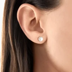 Stiftörhängen pärla guld – H1430-430-14>Thomas Sabo Clearance
