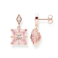 Stiftörhängen Rosa Sten Med Stjärna – H2108-417-9>Thomas Sabo Best