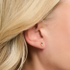 Stiftörhängen Royalty med stenar guld – H2210-960-1>Thomas Sabo Clearance