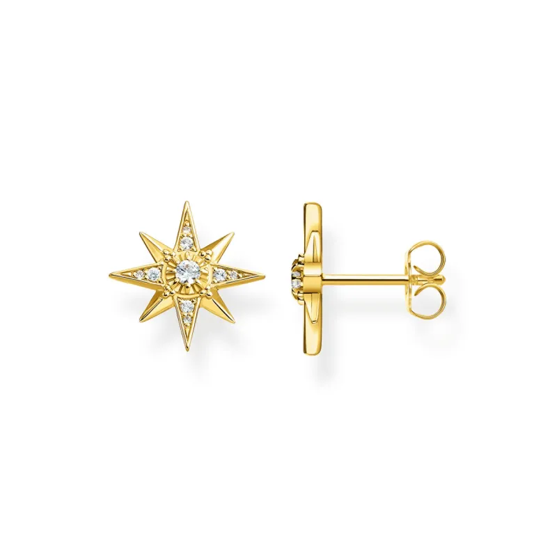 Stiftörhängen Stjärna Guld – H2081-414-14>Thomas Sabo New