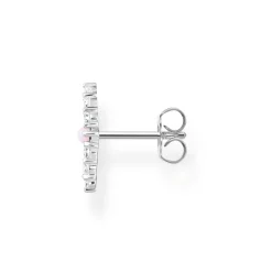 Stiftörhängen Vintage Opalfärgad Sten Rosa Skimrande – H2182-166-7><noscript><img width=