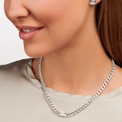 Stiftörhängen vit sten silver – H2201-051-14><noscript><img width=