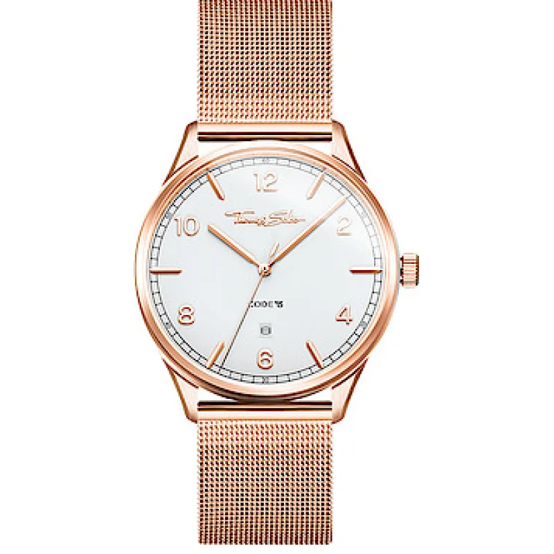 Unisexklocka Code TS Roseguld WA0341-265-202 ( Mega Kampanj )>Thomas Sabo
