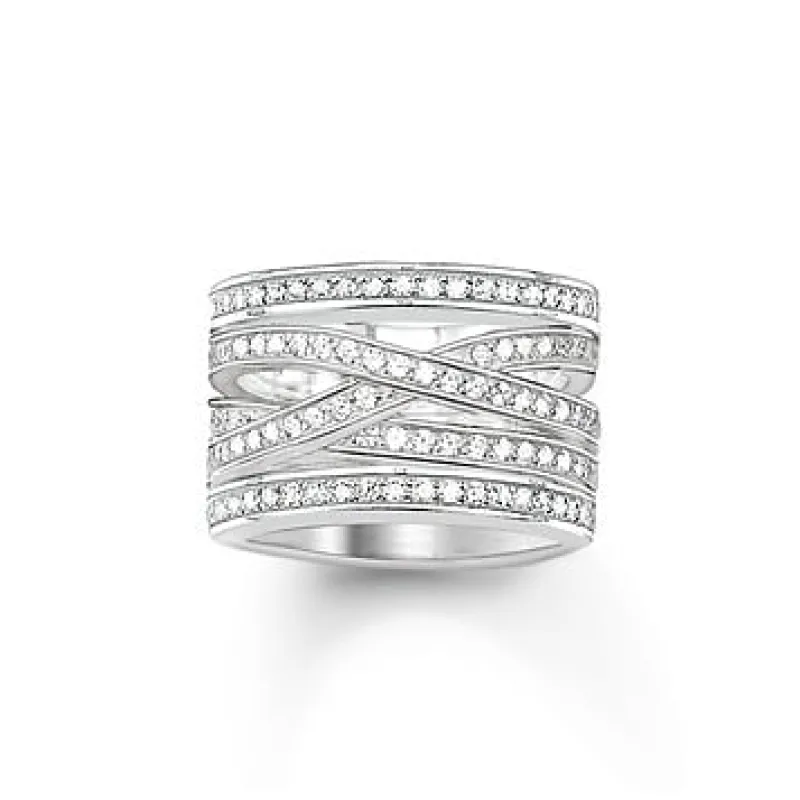 TR2013-051-14 Ring- Glam Soul (MEGA KAMPANJ)>Thomas Sabo Discount