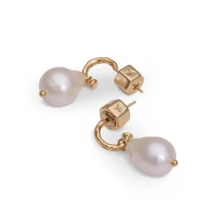 YLVA LI Bertha Baroque Pearl Guld 6121>Örhängen Hot
