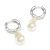 YLVA LI Bertha Pearl Light Champagne Silver 6021>Örhängen Outlet