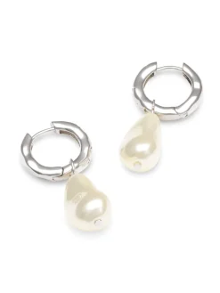YLVA LI Bertha Pearl Light Champagne Silver 6021>Örhängen Outlet