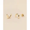 YLVA LI Diamond Moon – Gold 8741>Örhängen Outlet