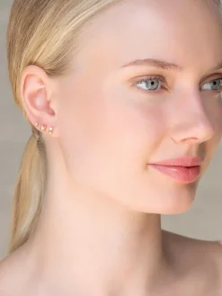 YLVA LI Diamond Stars Örhängen – Gold 8691><noscript><img width=