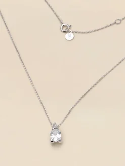 YLVA LI Embla Crystal – Silver>Halsband Online