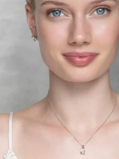 YLVA LI Embla Crystal – Silver>Halsband Online