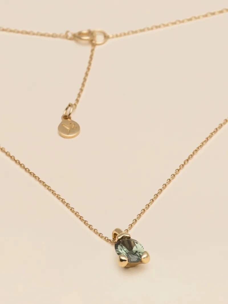 YLVA LI Embla Tourmaline – Guld>Halsband Sale