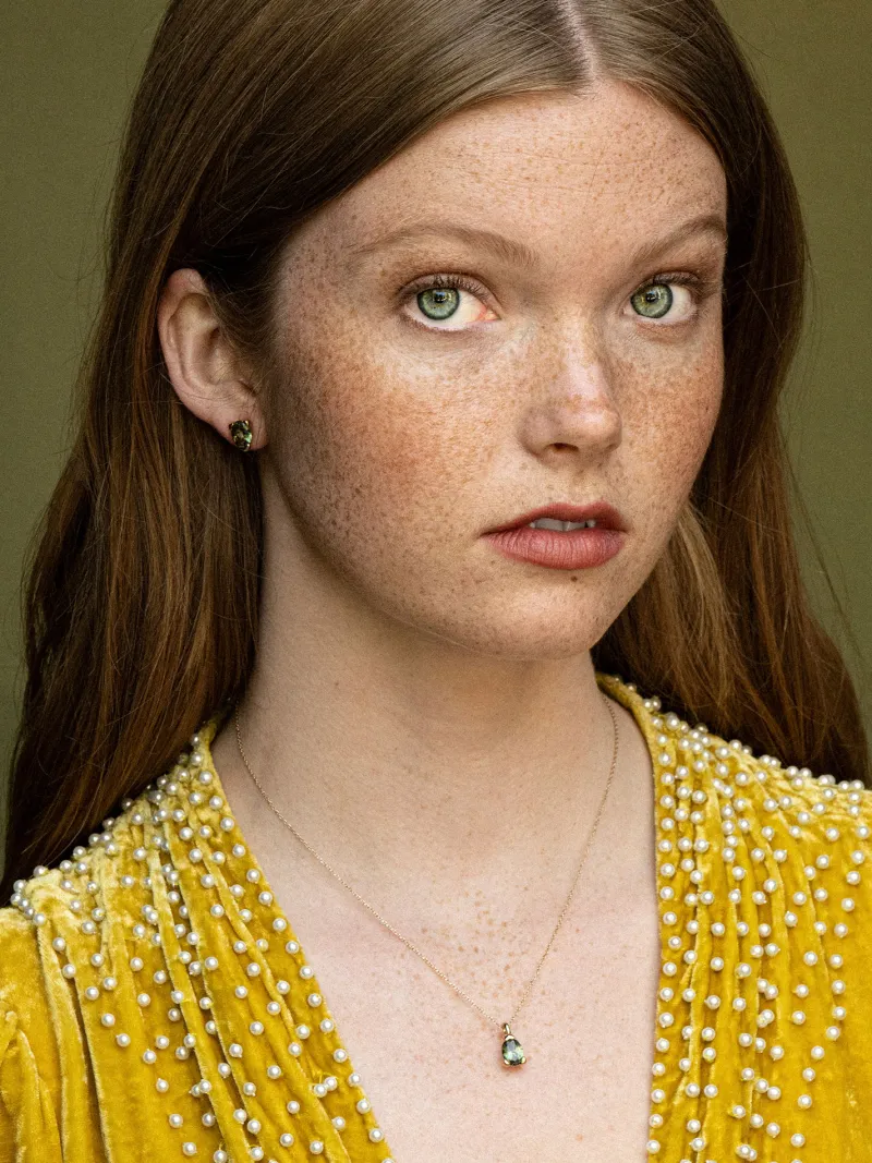 YLVA LI Embla Tourmaline – Guld>Halsband Sale