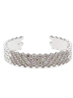 YLVA LI Halo Pink Champagne Silver 5013>Armband New