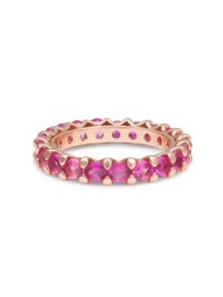 YLVA LI Julien Pink Ruby Ring Guld 3021>Ringar Discount