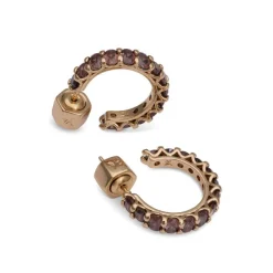 YLVA LI Julien Chestnut Guld 6094>Örhängen Outlet
