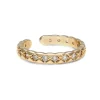 YLVA LI Mademoiselle Ring Crystal Guld 3071>Ringar Discount