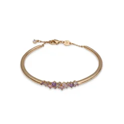 YLVA LI Meadow Guld Pink Amethyst 5052>Armband Online