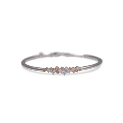 YLVA LI Meadow Silver Champagne 5053>Armband Clearance